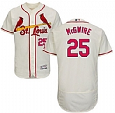 St.Louis Cardinals #25 Mark McGwire Cream 2016 Flexbase Collection Stitched Baseball Jersey DingZhi,baseball caps,new era cap wholesale,wholesale hats